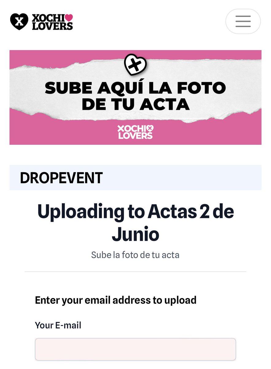 Tus actas se suben en este link:

xochilove.rs/actas

¡Apoyemos con todo!

#Comparte 🔃