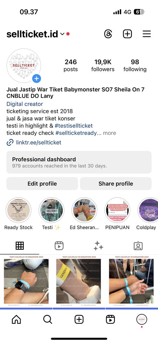 cekutv's tweet image. ✨ WTS Fanmeet Baby Monster In Jakarta ✨
Category : Pink (2 tickets)
Row : G (Sebelahan)
Dijual krn gbs cuti (tiket owner sendiri)
Prefer cetak surat kuasa sendiri dari buyer, kita kirim data. 
COD bisa di Tgr / Venue (Hari Kamis).
DM for more info ✨

#babymonsterinjakarta