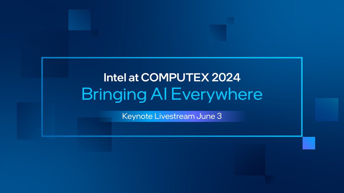 The final big PC keynote for #computex kicks off in 20 minutes! Intel CEO Pat Gelsinger will be taking the stage, presenting on Lunar Lake mobile processors, Xeon 6, and more! Come join the AnandTech crew for our live blog coverage on the latest from Intel
trib.al/lvU9CCz