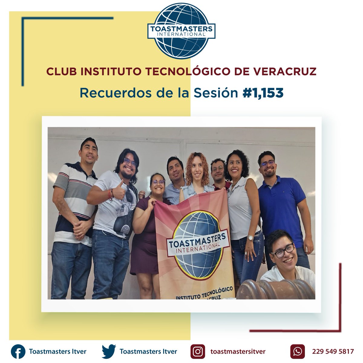 ToastmastersITV's tweet photo. Recuerdos de la Sesión #1,153 https://t.co/eMMo8vBml3