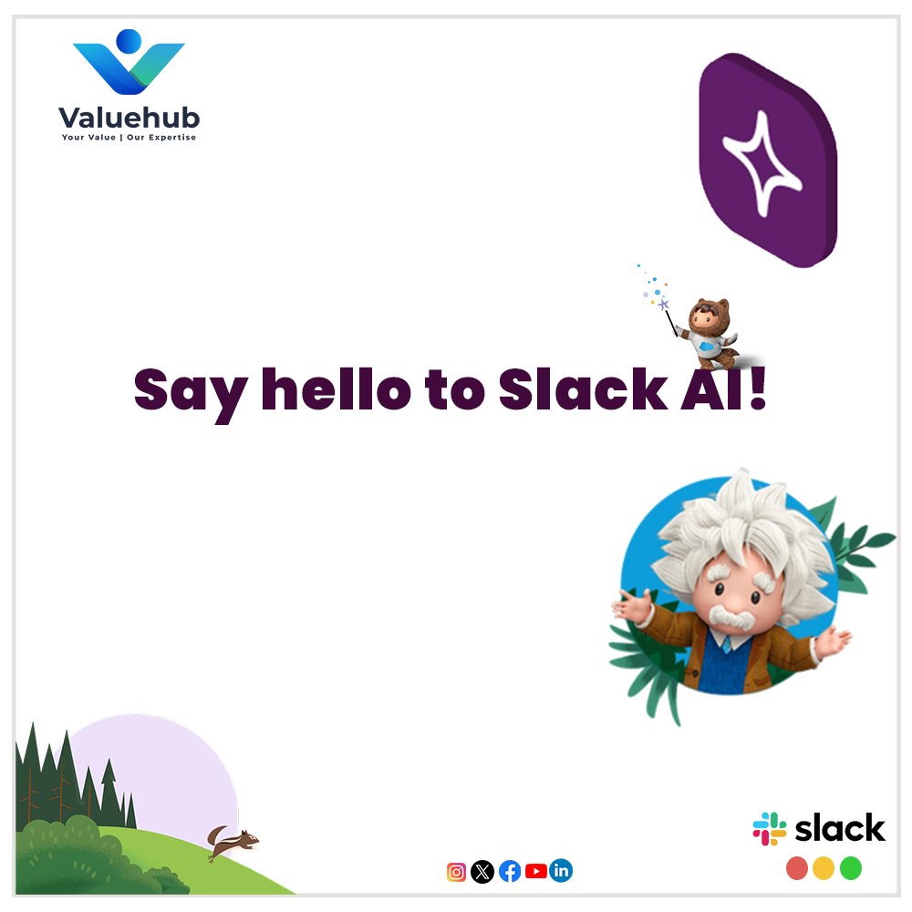 ValueHub_'s tweet image. Introducing #SlackAI on all paid plans! 

🎇 Stay informed and efficient with recaps, instant search answers, and conversation summaries.
 
Say goodbye to wasted time and hello to productivity! 

➡️ GET ACCESS TO SLACK AI WITH #VALUEHUB ⬅️