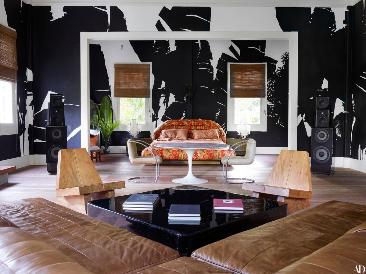 The pivot by Lenny Kravitz from rock star to interior designer is honestly amazing