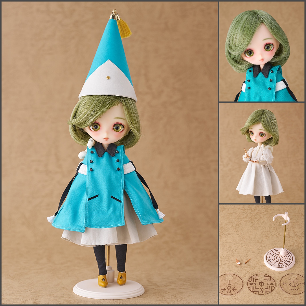 Introducing Harmonia bloom doll Coco, from the popular series 'Witch Hat Atelier'. Don't miss out on the GSC Exclusive Bonus Shikishi Illustration Reproduction by Kamome Shirahama. Preorder today! Shop: s.goodsmile.link/i5T #WitchHatAtelier #Harmoniabloom #Goodsmile