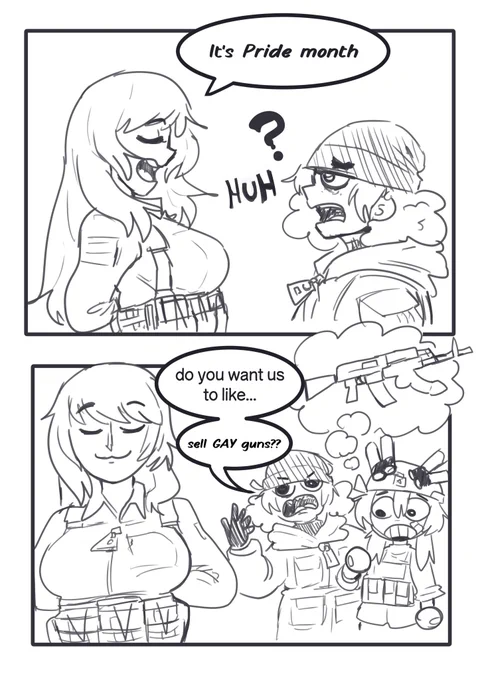 KOV: arms &amp; pronouns 