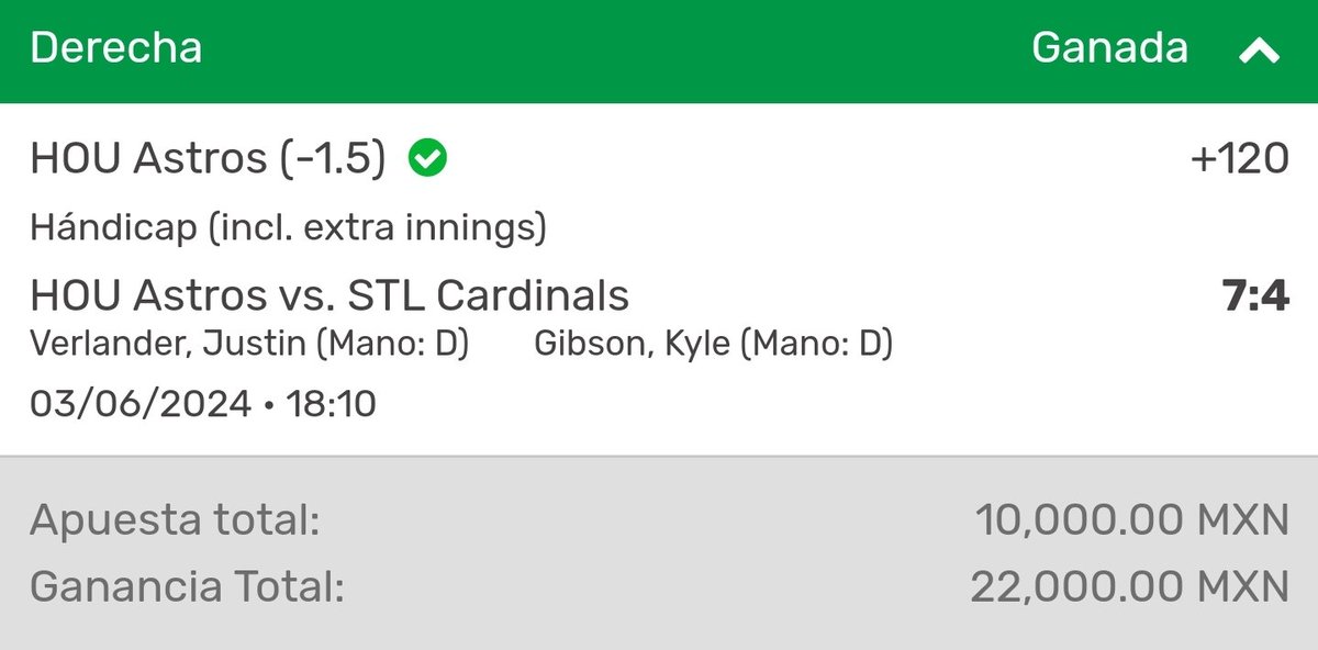 PlaysOfTheWeek's tweet image. Como casi ya es costumbre, 2-1 en los Picks en @somoslaperrada 

La de los Astros perdiendo 4-3 en la baja de la 8va supo a miel sobre ojuelas. 

Mañana con más cartelera nos vamos 3-0 #HeDicho