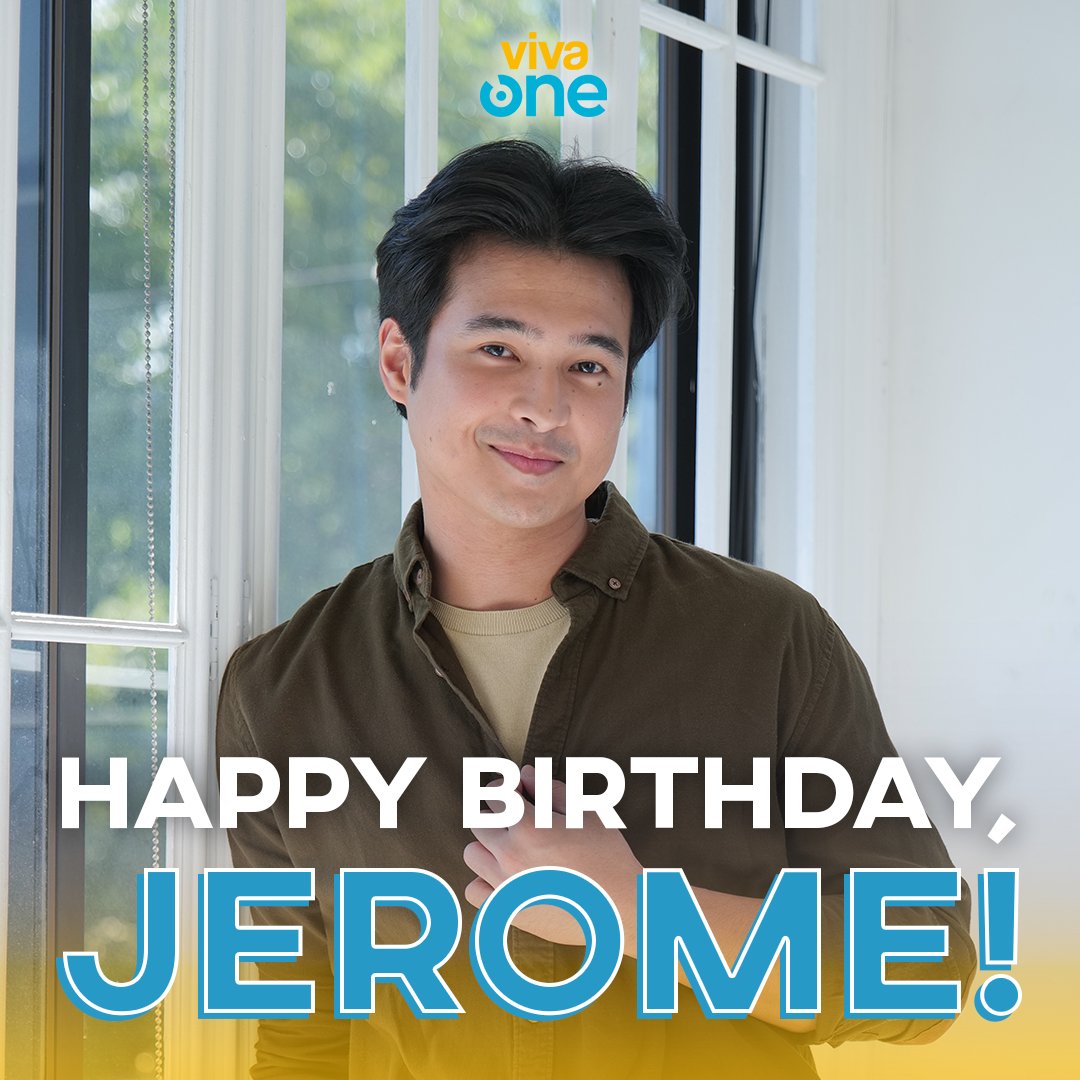 VivaOnePH's tweet photo. HAPPY BIRTHDAY TO OUR HANDSOME #JEROMEPONCE! 🤩

Your #VivaOne family is extremely proud of your passion, growth, and achieved goals in life! May you always be blessed.

The skies are brighter today because of you, Captain! ✈️💗

#OurBirthdayBoyJeromePonce #UniverKada #BidaKaDito https://t.co/SXMrKLznkq