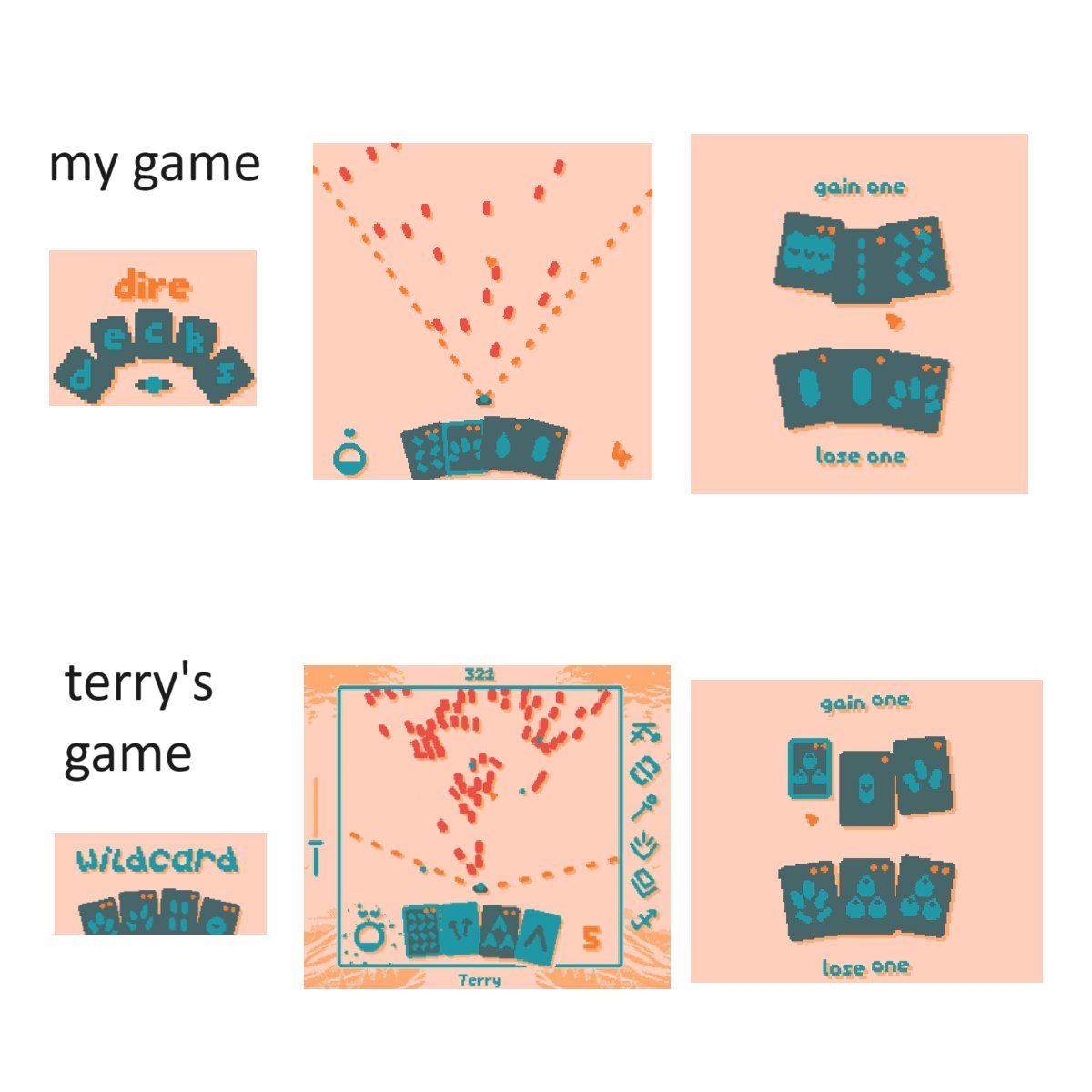 kindanicegames's tweet image. hi everyone. @terrybrash copied my game “dire decks” and is releasing it on steam under a different name without my permission. i have tried to get him to take the game down but he is unwilling to do so. not sure what to do in this situation…