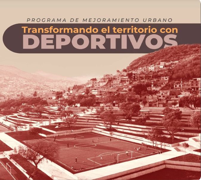 MeyerFalcon's tweet photo. Con más de 200 espacios deportivos la @SEDATU_mx  ha transformado el territorio nacional de sur a norte 🇲🇽

Espacios que dan la oportunidad de convivencia, ejercicio y que las juventudes tengan nuevas oportunidades de entretenimiento. 

Les comparto nuestra nueva publicación con una recopilación de estos👇

https://t.co/jGGvEdx834
