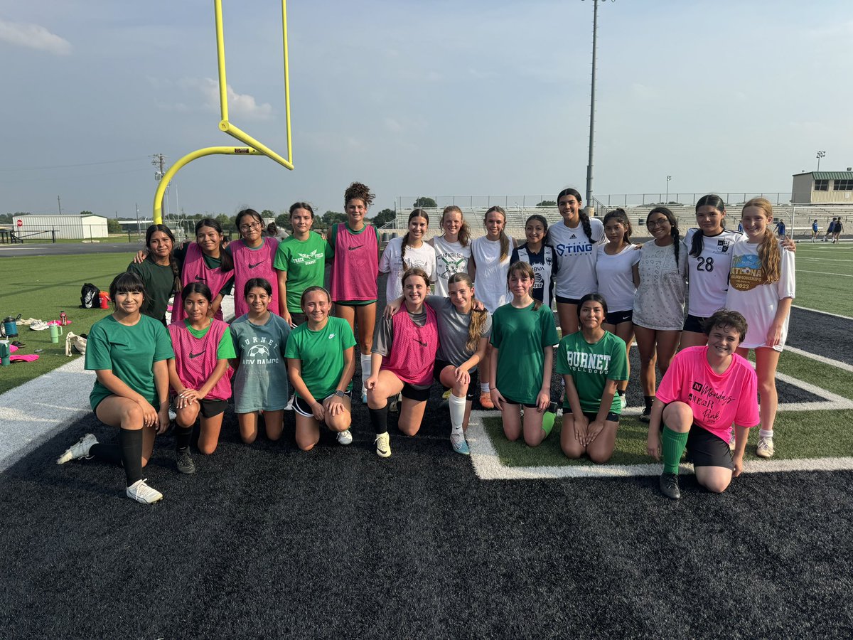 7 on 7started tonight! Pumped for another season with this group!!
