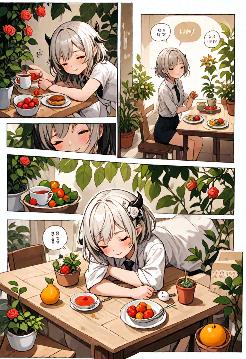 今日の漫画ですの 