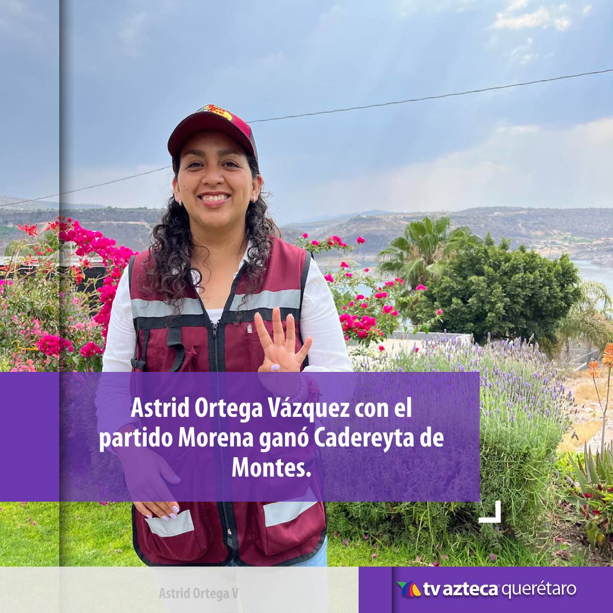La candidata Astrid Ortega se llevó el 55.8% a favor, con un total de 18,250 botos convirtiéndose en la nueva presidenta de #CadereytadeMontes.

#TvAztecaQuerétaro #Elecciones2024 #EleccionesQuerétaro