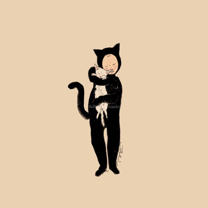 「cat tail standing」 illustration images(Latest)