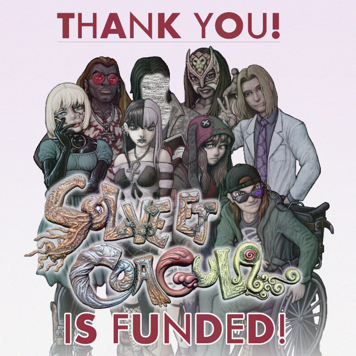 brianlucey2099's tweet photo. Guys, I'm still overwhelmed by the amount of support received for the Kickstarter and I want to thank everyone! You guys are the BEST! Its going to be a lot of hard work but I want to make Solve Et Coagula into something amazing for all of you to enjoy! https://t.co/BBqtuFOnYG