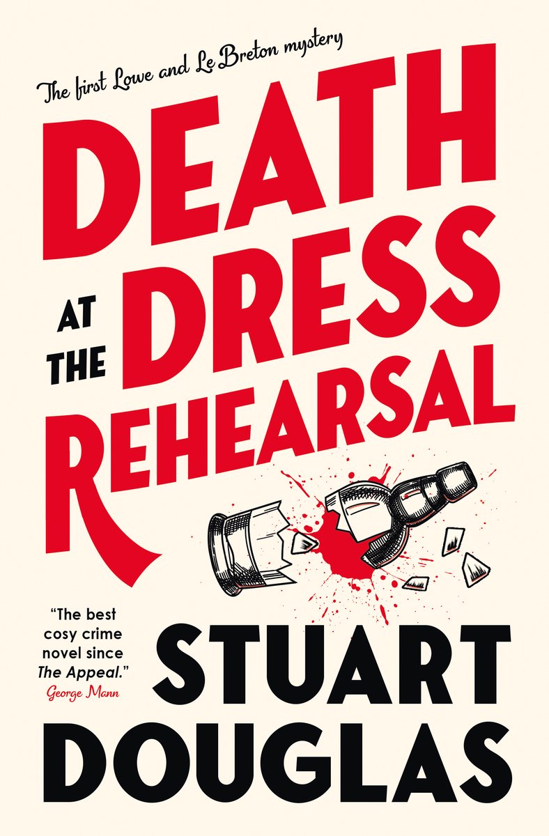 Happy publication day <a href="/stuartamdouglas/">Stuart Douglas</a>! Death at the Dress Rehearsal – 'the best cosy crime novel since The Appeal' – hits  bookshops today. I can't wait for everyone to meet Edward Lowe and John Le Breton, 1970s BBC sitcom actors and amateur sleuths. 

tinyurl.com/bdh8ybk8