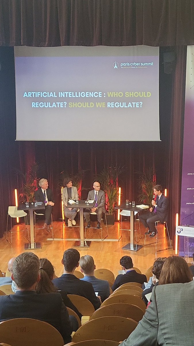 Ingrid Söllner (@isollner) on Twitter photo "Far too few leading AI companies in Europe", 8-digit funding
"We are incredibly good at using American tech"
Europe has the highest # of AI experts/capita but also highest # leaving, going west. <a href="/AMEngtoft/">Anne Marie Engtoft Meldgaard</a> <a href="/ParisCyberSumIT/">Paris Cyber Summit 2024</a> "Far too few leading AI companies in Europe", 8-digit funding
"We are incredibly good at using American tech"
Europe has the highest # of AI experts/capita but also highest # leaving, going west. <a href="/AMEngtoft/">Anne Marie Engtoft Meldgaard</a> <a href="/ParisCyberSumIT/">Paris Cyber Summit 2024</a>