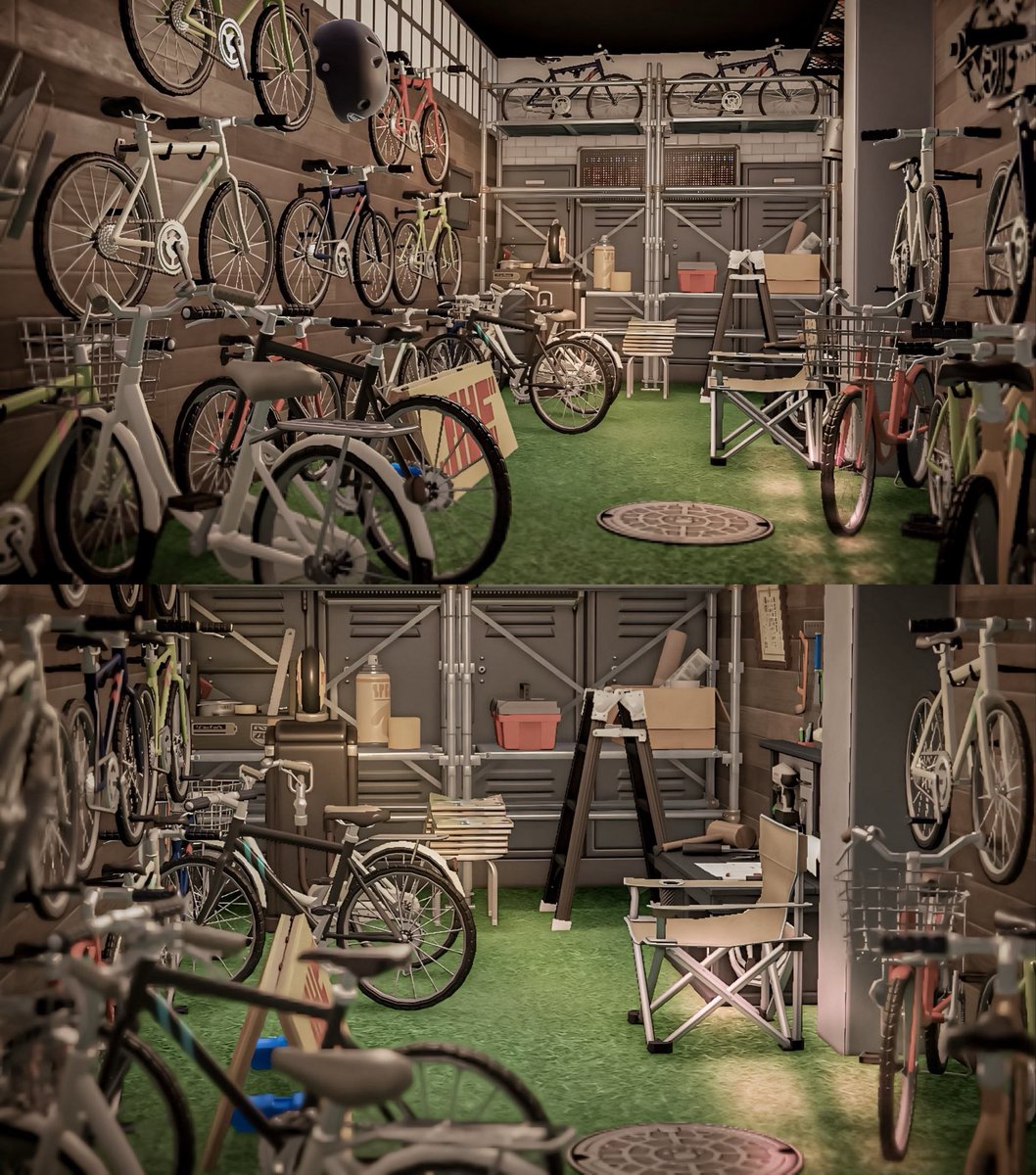 mori_kiki_selva's tweet image. サイクルショップ🚲

#animalcrossing #acnh