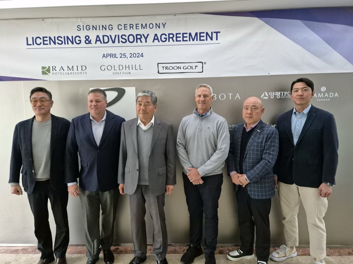 Troon has been selected to manage Gold Hill Country Club, an all-new golf club situated just one hour from Seoul, South Korea’s capital. ow.ly/53mK50S89YO

#GolfCourse #TroonGolf #GolfInKorea #NewGolfCourse