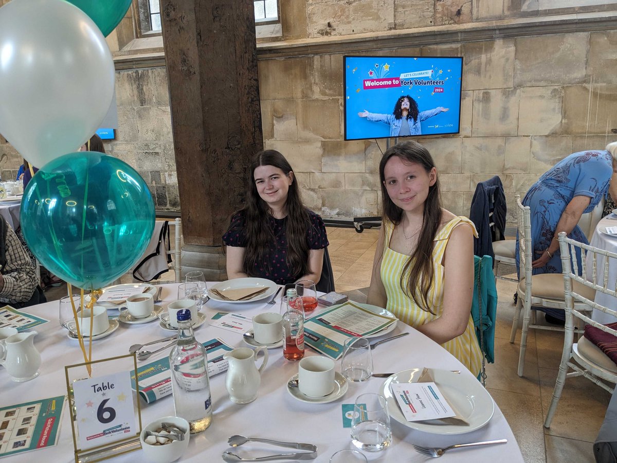 UoY Volunteering (@uoyvolunteering) on Twitter photo Yesterday, some of our team attended the <a href="/VolunteerInYork/">York Volunteers</a> <a href="/YorkCVS/">York CVS - VCSE Sector Support in York</a> ‘Let’s Celebrate! York Volunteers 2024’ event at the @guildhallyork, to say a huge thank you to #Yorksvolunteers and everything they do for our city, as part of Volunteers’ Week 2024. #volunteersweek Yesterday, some of our team attended the <a href="/VolunteerInYork/">York Volunteers</a> <a href="/YorkCVS/">York CVS - VCSE Sector Support in York</a> ‘Let’s Celebrate! York Volunteers 2024’ event at the @guildhallyork, to say a huge thank you to #Yorksvolunteers and everything they do for our city, as part of Volunteers’ Week 2024. #volunteersweek