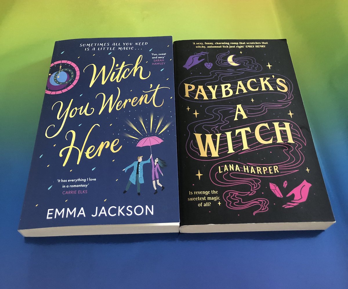 #BookGiveaway alert! Sign up to my newsletter via my website esjackson.co.uk by midnight Sunday 9th June to be automatically entered in the draw to win a copy of Payback’s a Witch and a signed copy of Witch You Weren’t Here! #TuesNews <a href="/RNAtweets/">Romantic Novelists' Association</a> (UK only)