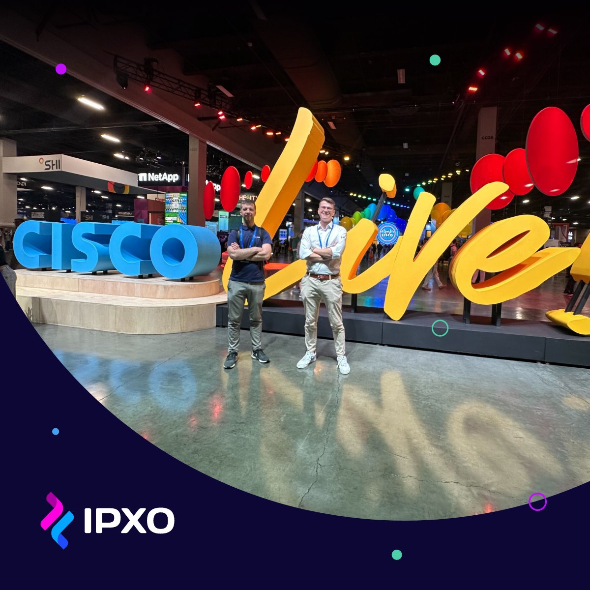 IPXOcom's tweet photo. 🚀 The team is live at @CiscoLive!

🗓️ Book a meeting with @PauliusJudickas  and @BakanasEdvinas, and discover how #IPXO is shaping the future of IP management: https://t.co/fVvZW30S9D

#Networking #CiscoLive #IPv4Monetization https://t.co/pHWPS5QBGX