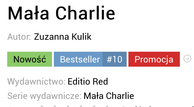 co tam u was bo u mnie fajnie 

#małacharlie