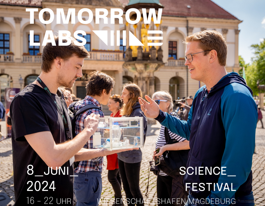 Was kann ich studieren, welche Karriere wartet auf mich in Wissenschaft und Forschung? 💡 Frag unsere Wissenschaftlerinnen & Wissenschaftler kurz & knapp! 👥Tomorrow:Jobs Speed Dating #TomorrowLabs Festival 📅 8. Juni 2024, 17:30 und 20:00 Uhr,  #Wissenschaftshafen Magdeburg