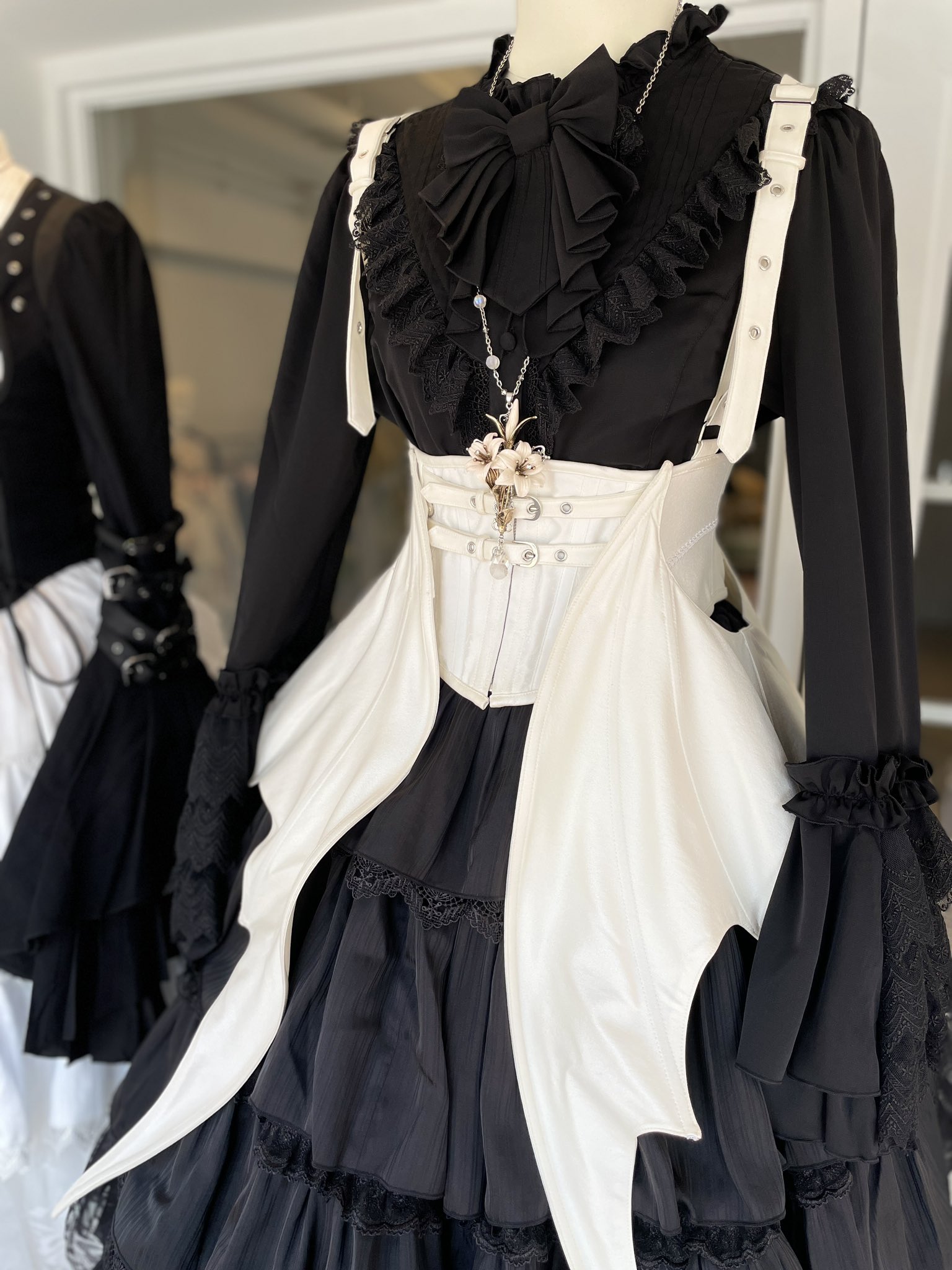 星箱works ナイトイーヴィルコルセット　ハーネス　ハロウィン ナイト・イーヴィル ハーネスコルセット -bright- | HoshibakoWorks