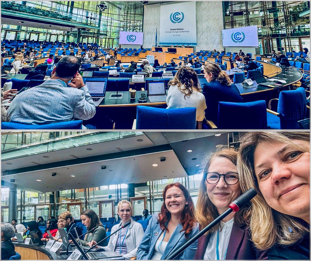 Thrilled to dive into crucial discussions on the disproportionate impact of climate change on children at #JuneClimateMeetings #SB60. It's vital to share good practices and enhance capacity for integrating children and youth's needs and perspectives into #ClimateAction. 🌍💪