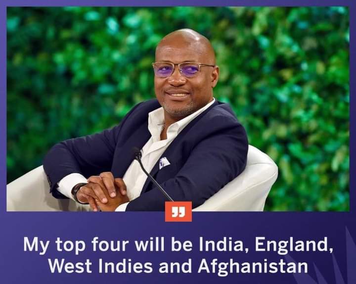 Tayya225's tweet photo. Are you agree with Brian Lara? https://t.co/qqawo6G9Ba