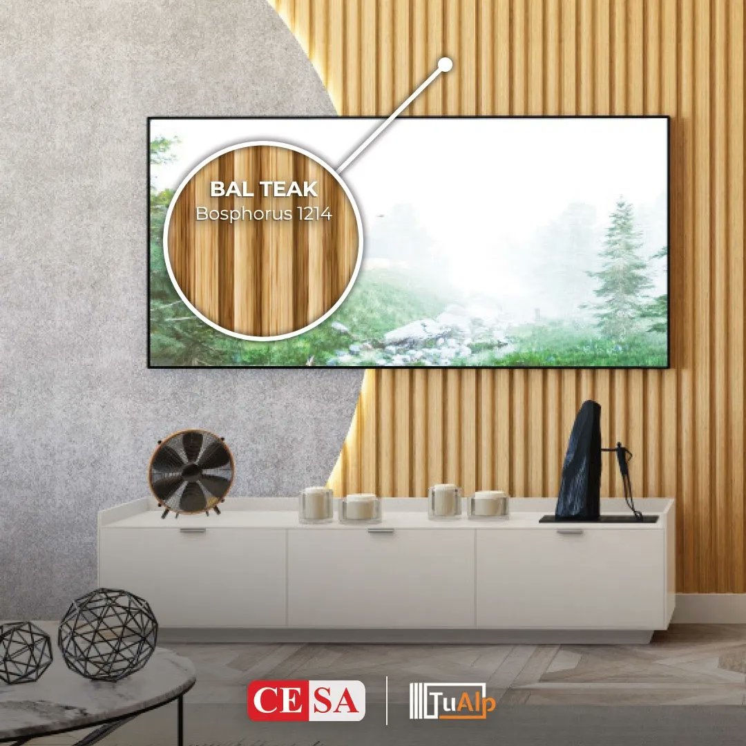 CesaYapi's tweet photo. Oturma alanları veya TV ünitelerinin tamamlayıcısı olarak sıklıkla kullanılan duvar panelleri, aydınlatma araçlarıyla birlikte duvarda bir sanat eserine dönüşebiliyor. Modern dekorasyonlar için Bosphorus koleksiyonundan Bal Teak sizlerle.
#CesaYapı #Dekorasyon https://t.co/Nvk3nP94h7