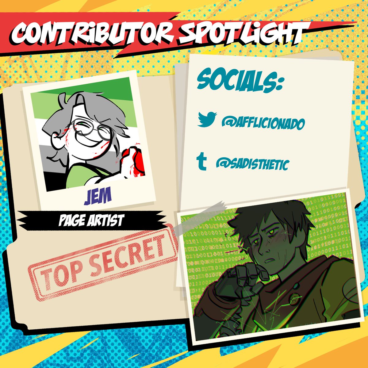 🎸CONTRIBUTOR SPOTLIGHT!🎸

Introducing <a href="/afflicionado/">do NOT follow for regular updates.</a> , a page artist!

#HiFiRush #HiFiRushEncore