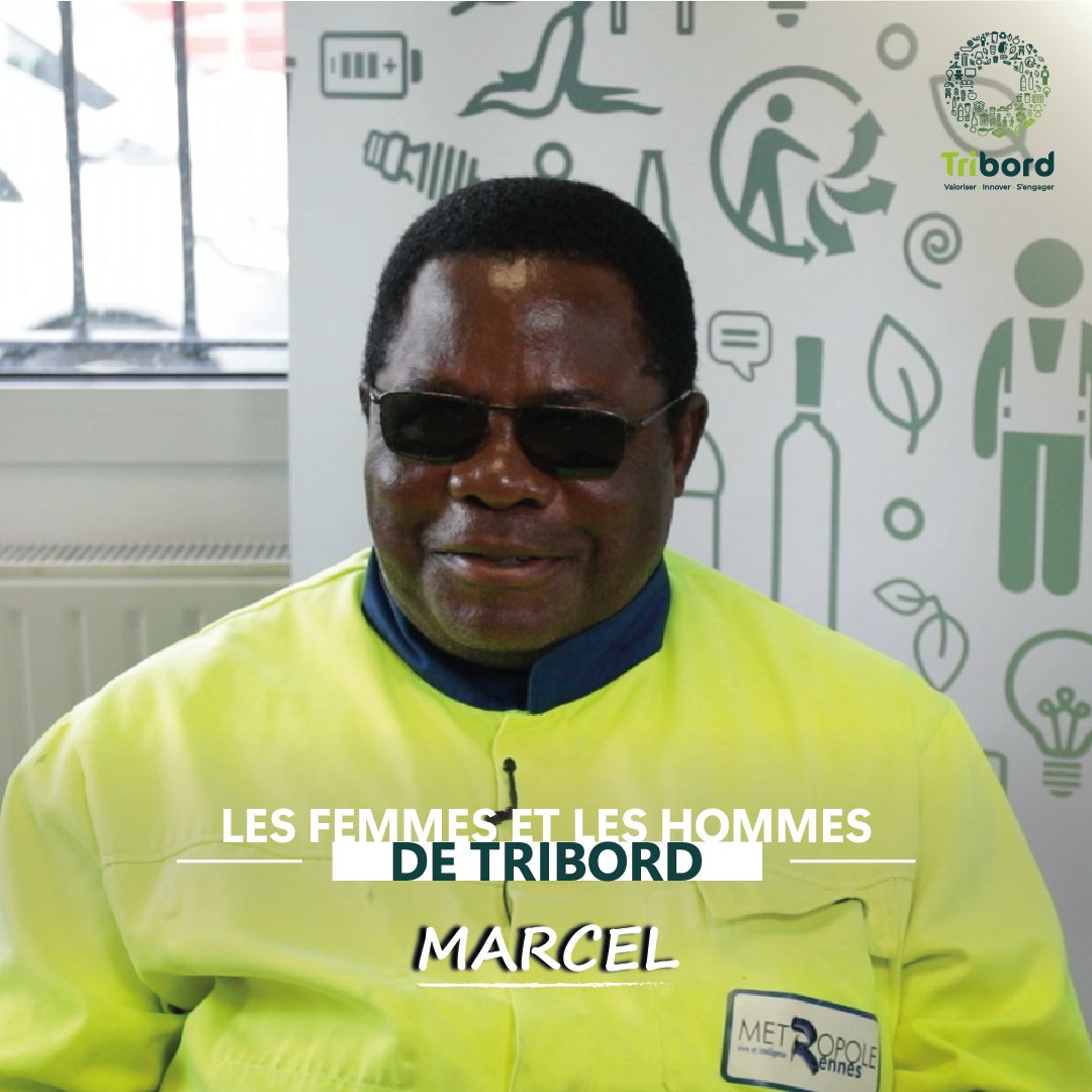 Parce que la valorisation de la personne est une des valeurs chères à Tribord🩷, voici Marcel. Issu de la compta il a découvert le secteur des déchets. Observateur, à l’écoute, il a appris en s’appuyant sur ses collègues et c’est lui dorénavant qui forme les nouveaux 
#portrait👍