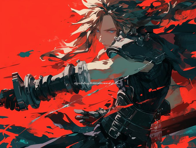 「cloud strife」Fan Art(Latest｜RT&Fav:50)