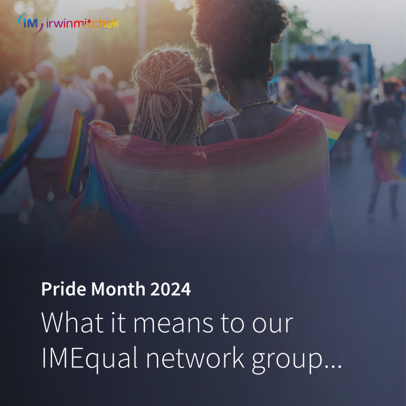 irwinmitchell's tweet photo. To celebrate #Pride2024, we sat down with colleagues from IMEqual, our diversity network group for #LGBTQ+ and ally colleagues. We wanted to find out what Pride means to them, and why it’s important to build a safe and #Inclusive workspace for all.