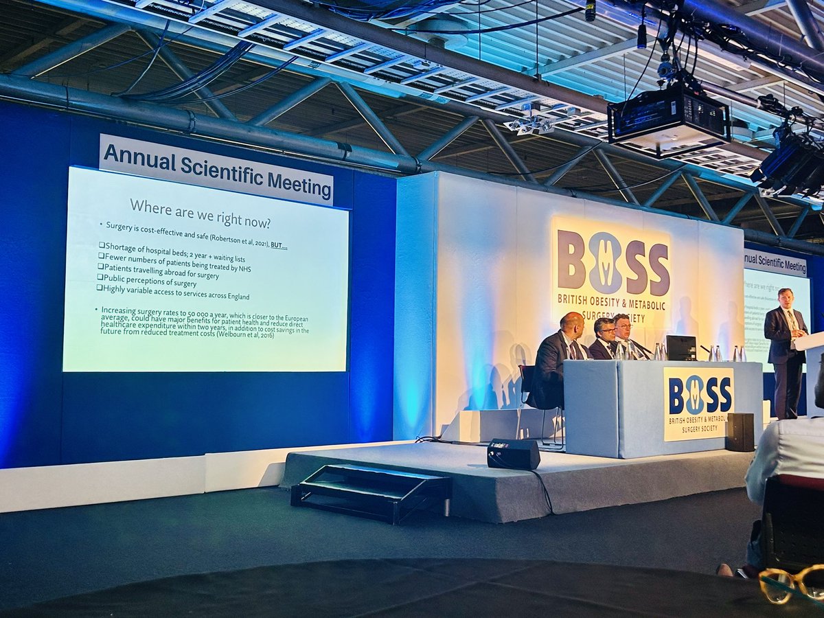 EmilyPMcBride's tweet image. Do policymakers view obesity as an NHS or public health issue?
Interesting talk from @rcsloggett discussing obesity solutions in current political landscape.
Restructuring from current 4 Tier system to 2 Tiers (prevention & treatment) under review @bariatricBOMSS #BOMSS2024