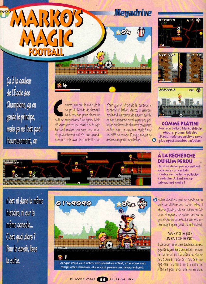 AllmightoFranky's tweet photo. @DrevetCyril @Mattlefou On passe aux tests #Megadrive avec #MarkosMagicFootball totalement inconnu pour moi et #DragonsLair sur le #MegaCD testé par @OlivierScamps des souvenirs? 4/5 https://t.co/BfXRdzh5KP