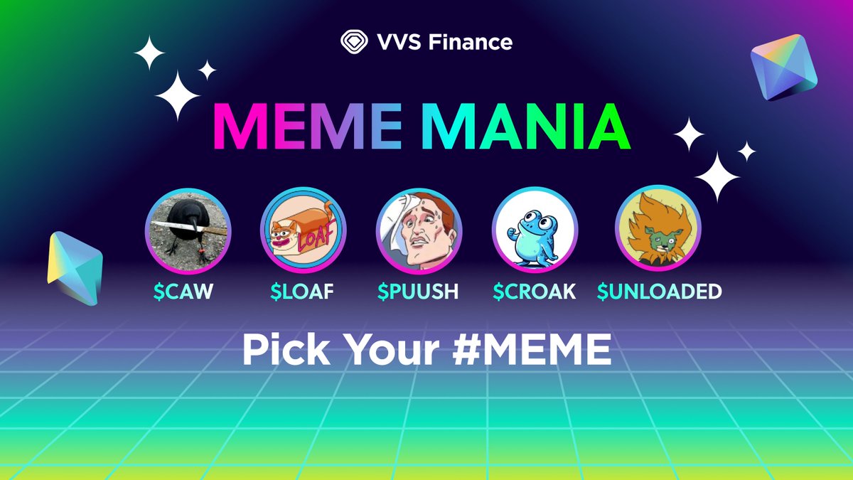 VVS_finance's tweet photo. 1/2

The Meme fate is on your hand Now!🔥

 2️⃣ Meme Pick of the Week Farms for Next Week, and YOU get to choose which #meme pair wins!🏆

⏰ Voting opens June 4th, 9AM UTC - June 5th, 9AM UTC (48 hours)
https://t.co/p5cakN7Y7A

#MEMEMania #VVSFinance #crofam https://t.co/w7lcq9lNzO