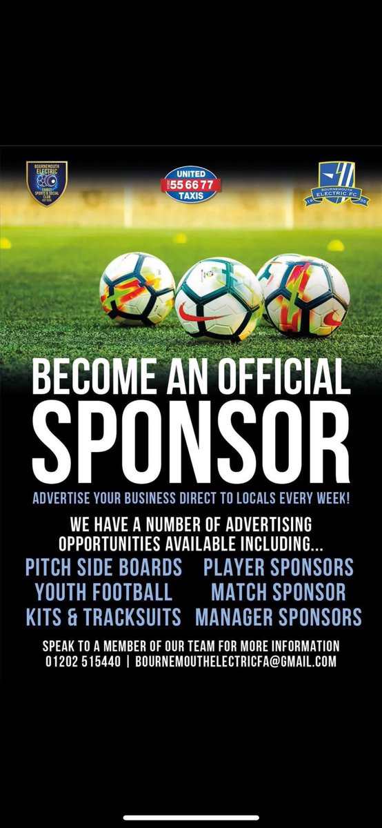 bmouth1electric's tweet image. Fantastic opportunities to join the bournemouth Electric family! Please drop us a message if you’d like to help out!  ⚡️