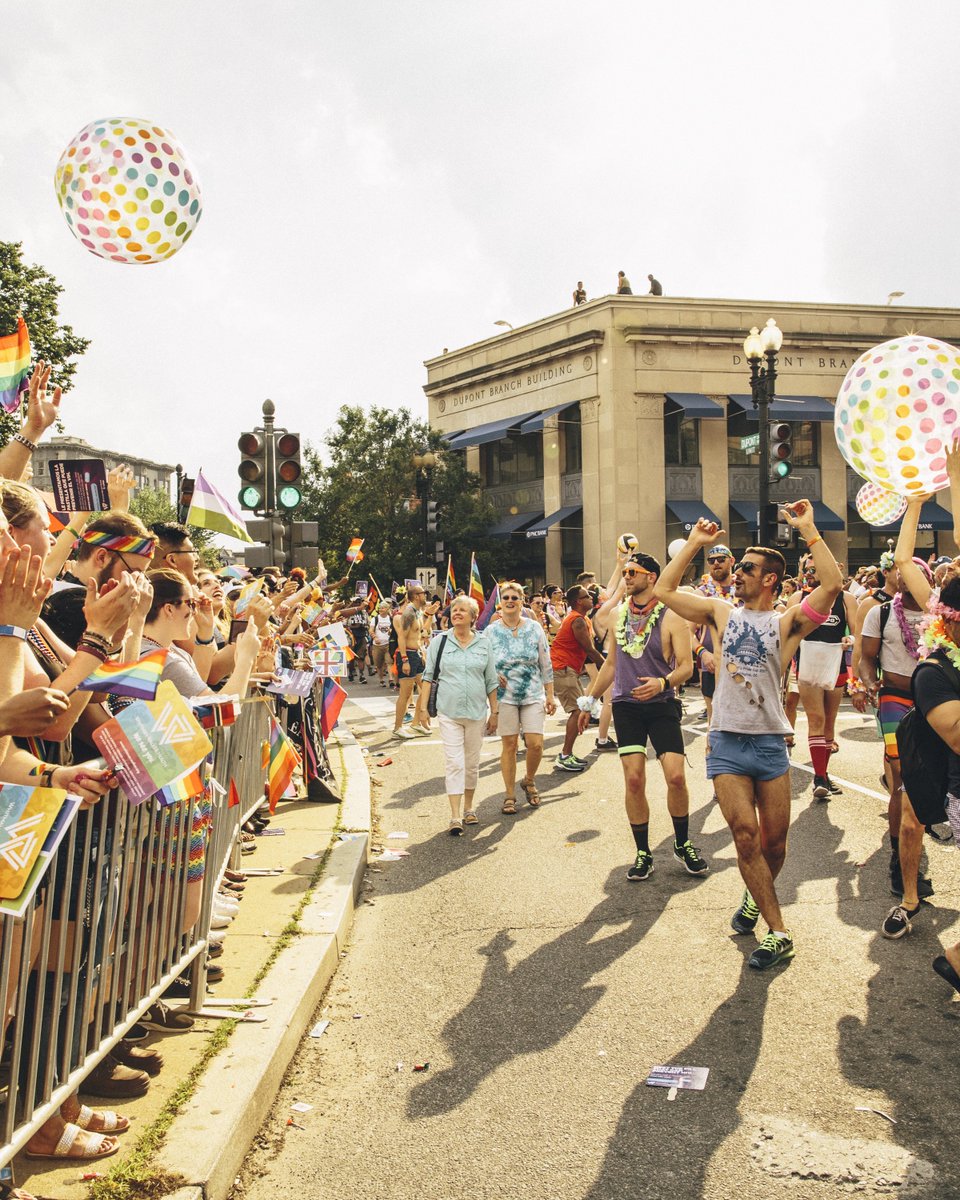 Happy #PrideMonth from Washington, DC! 🏳️‍🌈 

Let's kick off this month with a vibrant celebration of love and equality at the Pride Parade on the 8th of June.

For more details, visit <a href="/capitalpridedc/">Capital Pride</a> and @visitwashingtondc. #CapitalRegionUSA