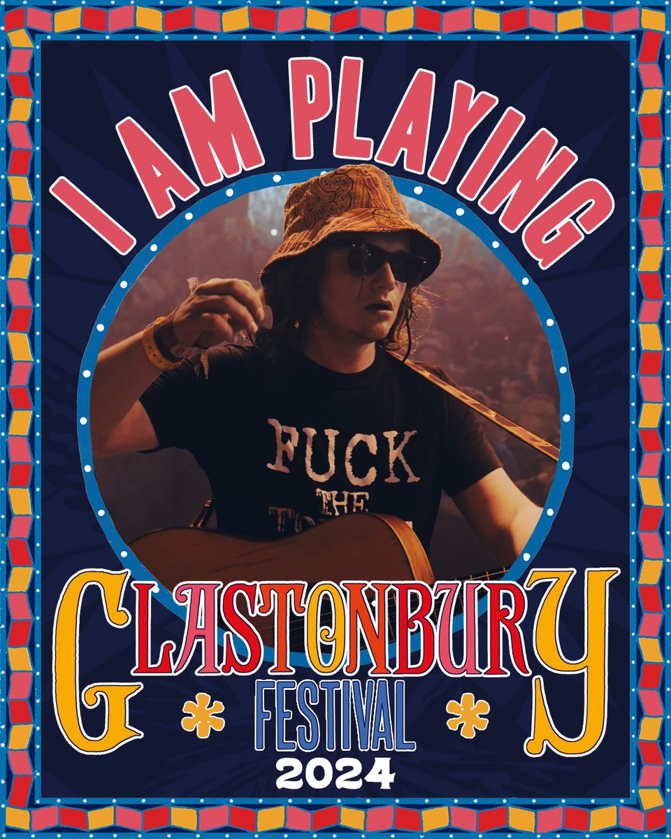 JamieWebster94's tweet photo. Been sat on this one for a while… 

Glasto. Other Stage. Saturday morning, 11:45. Start your day right. 👊

See you there! 😎 https://t.co/LiZJopBPYo