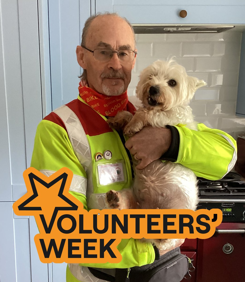 BloodBikesWales's tweet photo. In 2018 cancer invaded my body, the psychological battle was difficult. I needed a diversion, a focus, and to give back to the #NHS for the incredible treatment I received. I joined at the start of COVID and rode 600 hours that first year.

#VolunteersWeek #VolunteersWeekWales https://t.co/5FV1moQ70Q