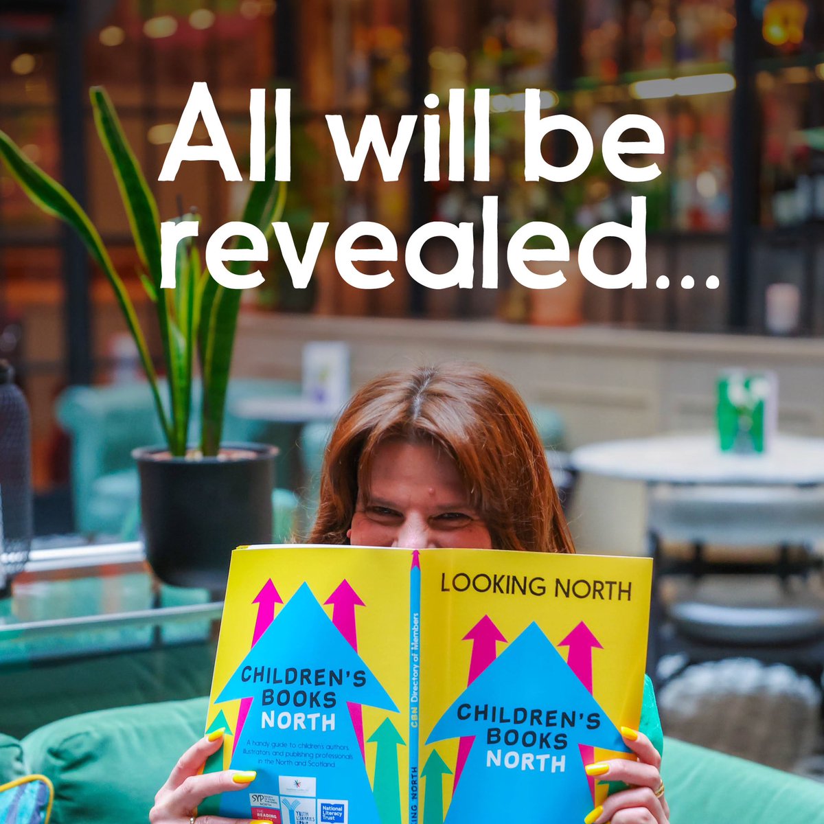 ALL WILL BE REVEALED … 10am Wednesday 5th June 2024!! @books_north 😃