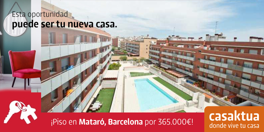 ¡Descubre tu nuevo hogar en Mataró, #Barcelona! Amplias viviendas y garajes en venta y alquiler con todo lo que necesitas. Desde 58 m², con salón-comedor, cocina equipada, 2, 3 o 4 dormitorios, terraza y más.

Más información: bit.ly/MataróVivienda