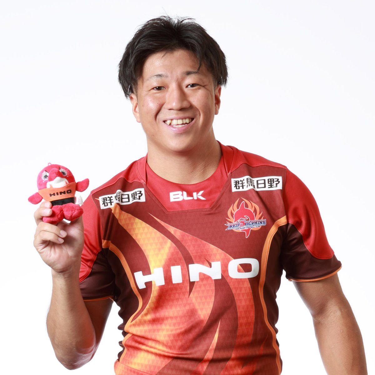 HINO レッドドルフィンズ ラガーシャツ