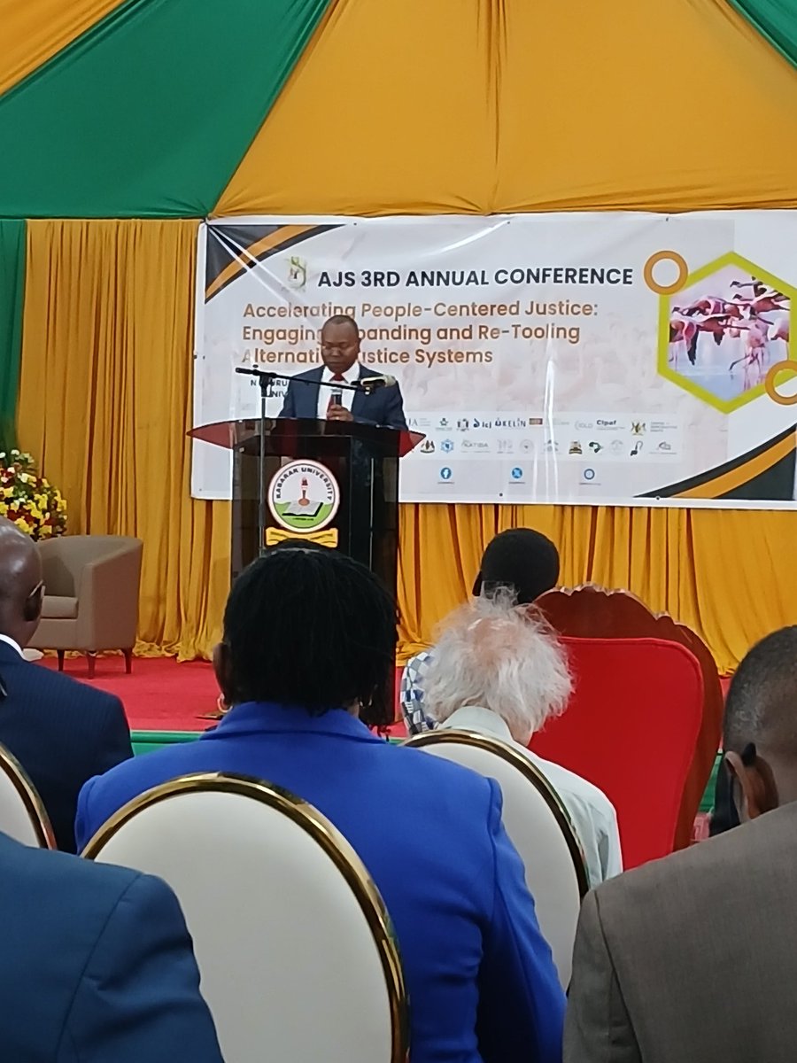 KELINKenya's tweet image. "AJS is a highly sought form of justice system as it is easily accessible, affordable, inclusive and familiar to the ordinary Kenyan Citizen and therefore helps to breech the justice gaps that exist in the society." Hon.Justice Prof. Joel Ngugi chair #NaSCI-AJS 

@AJSKenya