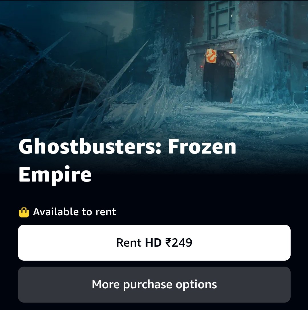 The Spengler family teams up with the original Ghostbusters to save the world from a second Ice Age. #Ghostbusters: #FrozenEmpire (2024) by #GilKenan, now available for RENT on @PrimeVideoIN Store and @BmsStream.