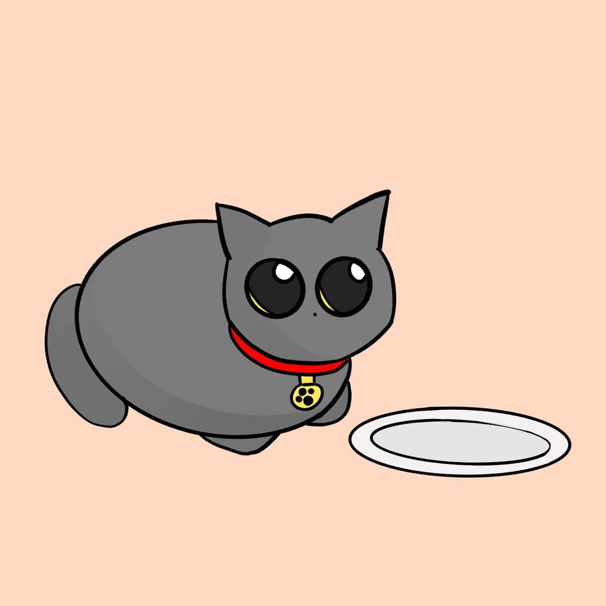 futabaZeron's tweet image. Where is the cheeseburger?
#artists #art #illusration #digitaldart #smallartist #memes #cat #drawing