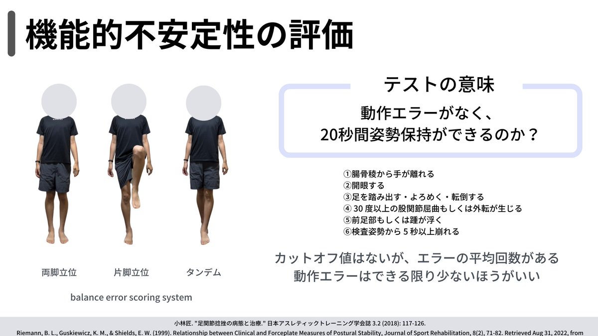 セミナー超早割・早割は完売】 足関節内反捻挫のリハビリを進めていくには腓骨筋の機能改善だけではなく、バランス能力も十分に必要になります。  基本的にバランスを崩すときは支持基底面から重心線が逸脱してしまい、体が動いてしまいます。これは筋骨格系だけの理解では ...