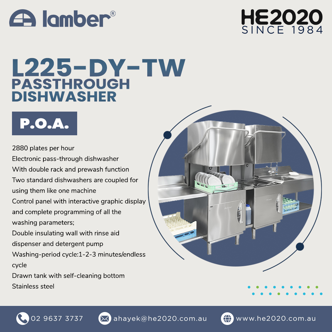 Discover the efficiency of Lamber passthrough dishwashers, available in various models to suit your needs. With options handling different plates per hour, you can find the perfect dishwasher for your kitchen. 

online.fliphtml5.com/qmob/qloz/