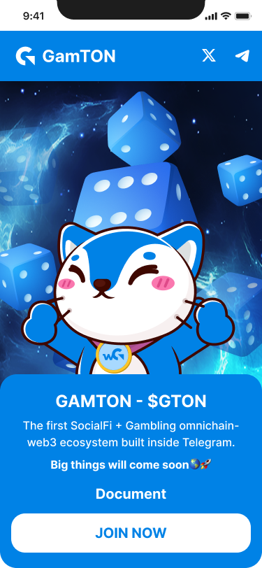 GamTon_app's tweet image. Hello world!